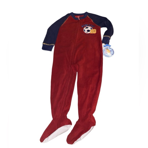 NWT Carter's Toddler Boy's bundle Footed Fleece pajamas size 2T - Picture 3 of 3